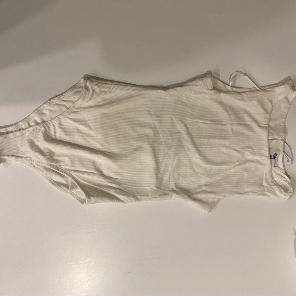 Princess Polly Enzo high neck cutout back bodysuit